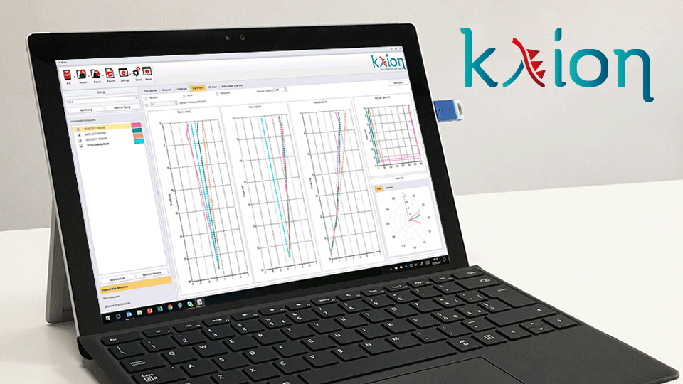 KLION software for inclinometers and T-Rex extensometers