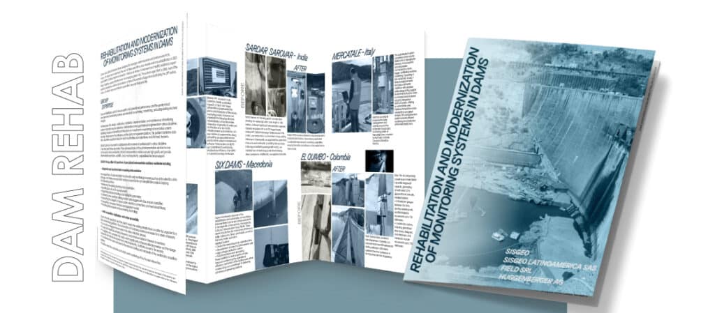 Discover Sisgeo Group solution for the Rehabilitation and modernization of monitoring systems in dams on our new dedicated brochure
